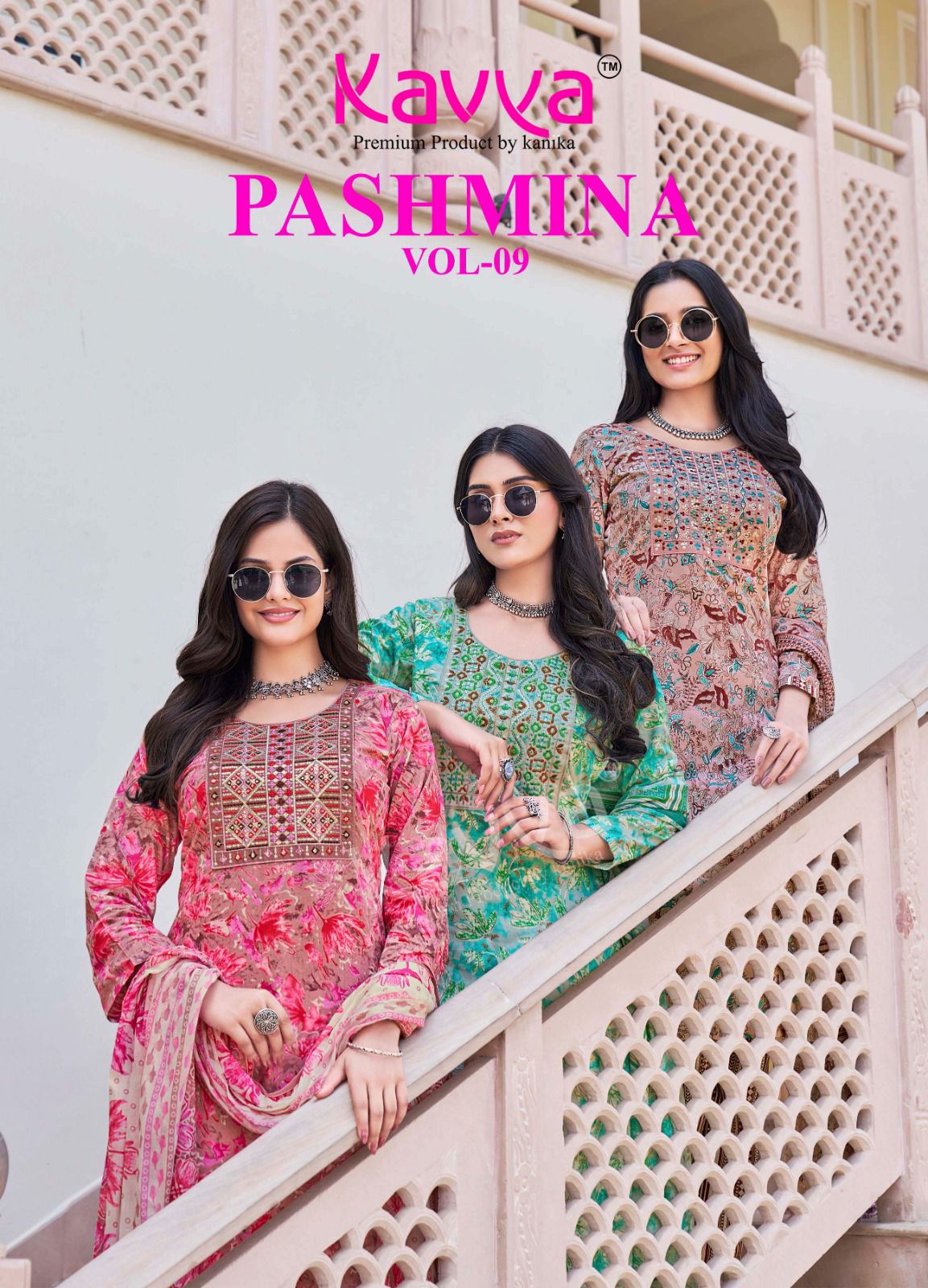 KAVYA KURTI PASHMINA vol 9